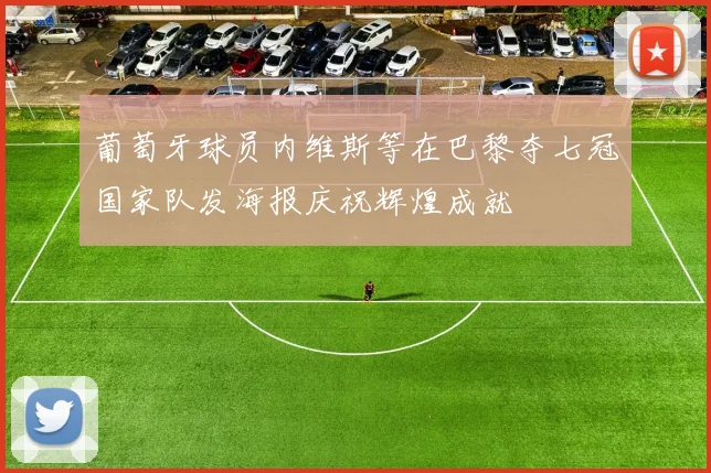 葡萄牙球员内维斯等在巴黎夺七冠国家队发海报庆祝辉煌成就